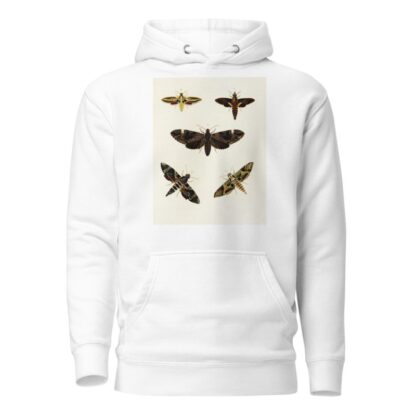 Foreign butterflies occurring in the three continents Asia, Africa and America Pl.092 by Pieter Cramer Hoodie