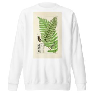 A century of ferns Pl.42 by William Jackson Hooker Sweatshirt