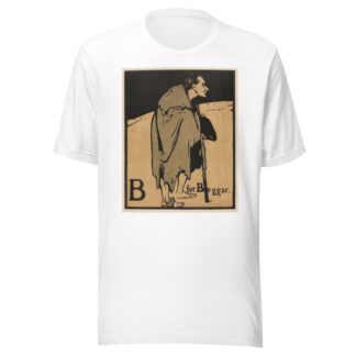 An Alphabet; B is for Beggar by William Nicholson T-Shirt