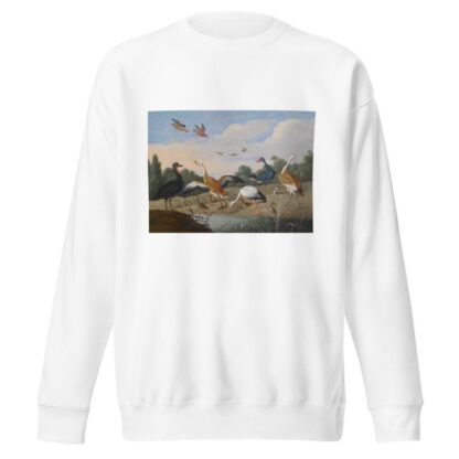 Reiher und Enten by Jan Van Kessel The Elder Sweatshirt
