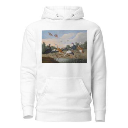 Reiher und Enten by Jan Van Kessel The Elder Hoodie