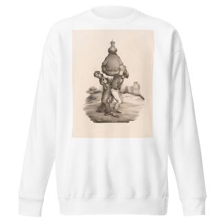 Mauvaise charge by Charles-Joseph Traviès de Villers Sweatshirt