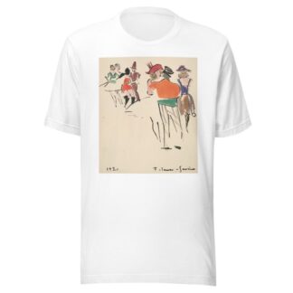 Artists’ Ball; Costumed Dancers by Joaquín Torres-García T-Shirt