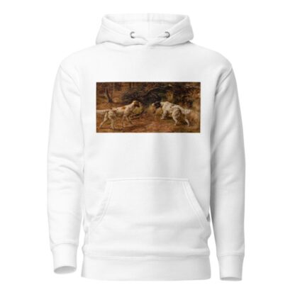 Two Setters on Point by Edmund Henry Osthaus Hoodie