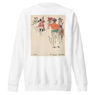 Artists’ Ball; Costumed Dancers by Joaquín Torres-García Sweatshirt