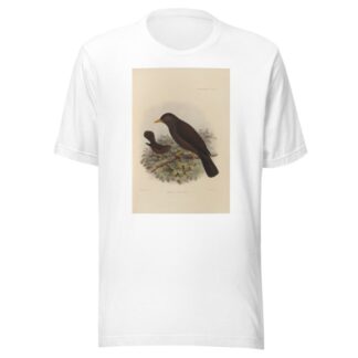 Merula Xanthopus by Henry Seebohm T-Shirt