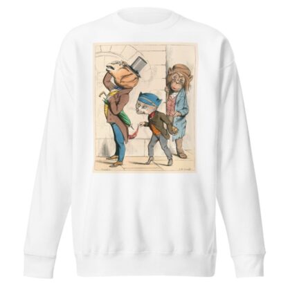 The Cat’s Paw by Charles Henry Bennett Sweatshirt