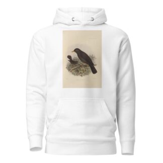 Merula Xanthopus by Henry Seebohm Hoodie