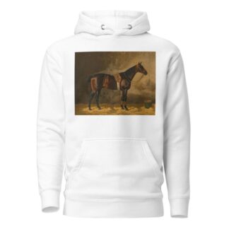 A Bay Horse in a Stable by Emil Volkers Hoodie