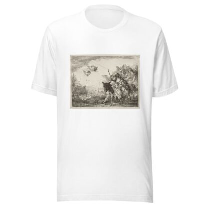 Joseph Pausing to Gaze at the Infant Christ by Giovanni Domenico Tiepolo T-Shirt