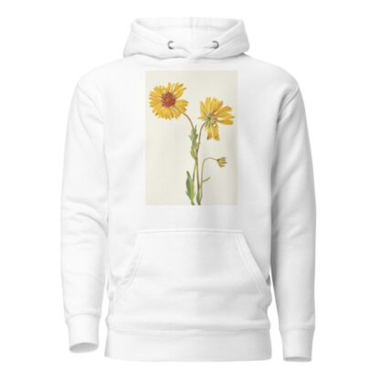 Perennial Gaillardia. Gaillardia aristata by Mary Vaux Walcott Hoodie