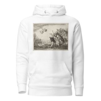 Joseph Pausing to Gaze at the Infant Christ by Giovanni Domenico Tiepolo Hoodie