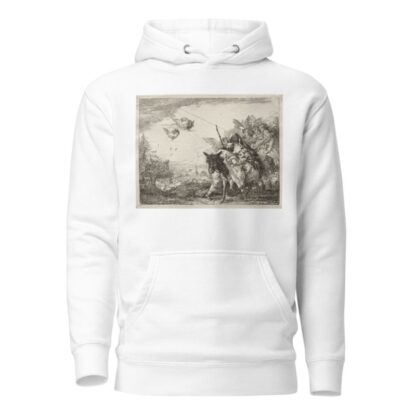 Joseph Pausing to Gaze at the Infant Christ by Giovanni Domenico Tiepolo Hoodie