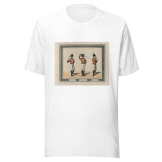 Outside Guard, St Georges Guard, Inside Guard by Thomas Rowlandson T-Shirt