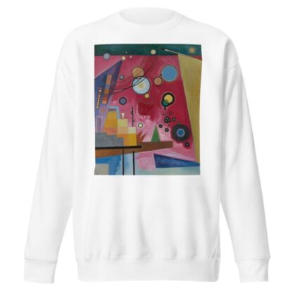 Heavy red by Wassily Kandinsky Sweatshirt