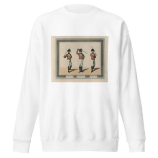 Outside Guard, St Georges Guard, Inside Guard by Thomas Rowlandson Sweatshirt