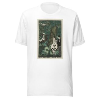Cette petite ; Robe de promenade en Parquetine de Rodier by Fernand Siméon T-Shirt