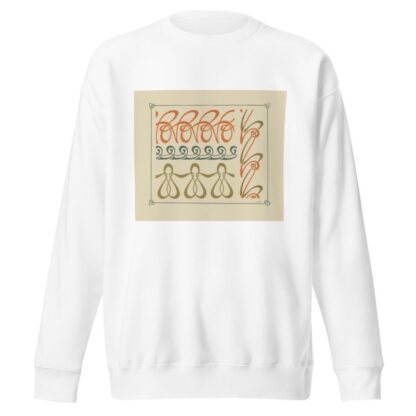 Abstract design based on curvilinear shapes by Maurice Pillard Verneuil Sweatshirt