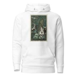 Cette petite ; Robe de promenade en Parquetine de Rodier by Fernand Siméon Hoodie