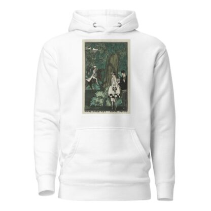 Cette petite ; Robe de promenade en Parquetine de Rodier by Fernand Siméon Hoodie