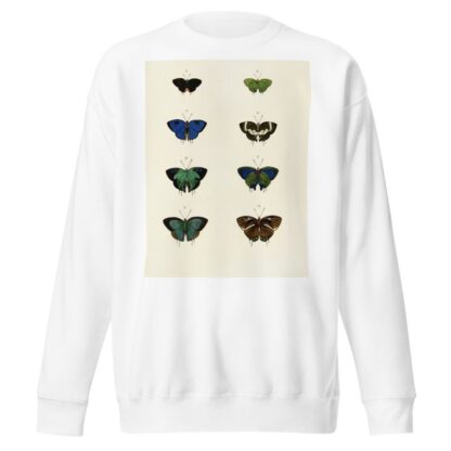 Foreign butterflies occurring in the three continents Asia, Africa and America Pl.066 by Pieter Cramer Sweatshirt