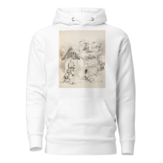 All Coons Look Alike to Me by Homer Davenport Hoodie