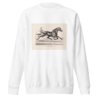 The famous trotting Gelding Guy by Kentucky Prince by John Cameron Sweatshirt