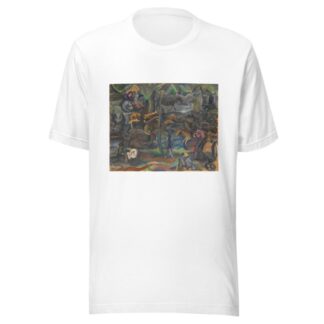 Reiter und Flaneure im Park by Georges Kars T-Shirt