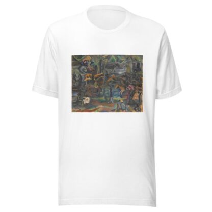 Reiter und Flaneure im Park by Georges Kars T-Shirt