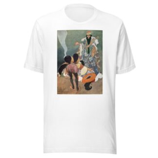 ‘Let The Fireworks Begin,’ Said The King by Charles Robinson T-Shirt