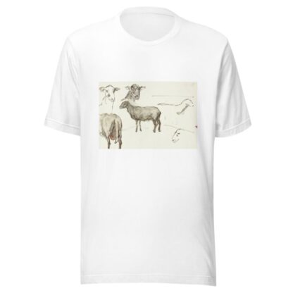 Schetsen van schapen by Sientje Mesdag Van Houten T-Shirt