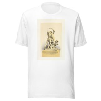 Group in Terra-Cotta – Bacchanalian Subject. by John Charles Robinson T-Shirt