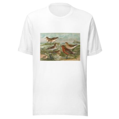 Tringa Temmincki Leisl, Tringa alpina, Tringa subarcuata by Johann Friedrich Naumann T-Shirt