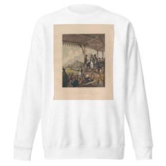 The Betting Booth by George Dawe Sweatshirt