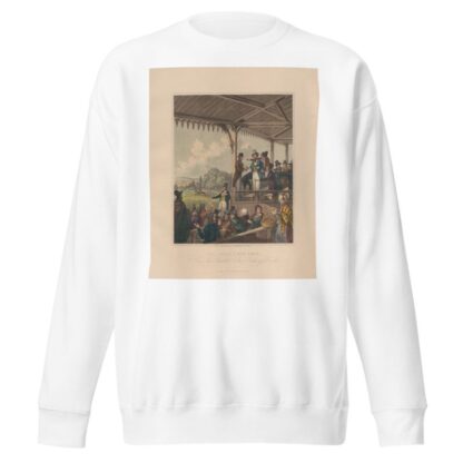 The Betting Booth by George Dawe Sweatshirt