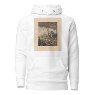 The Betting Booth by George Dawe Hoodie