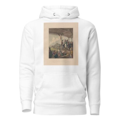 The Betting Booth by George Dawe Hoodie