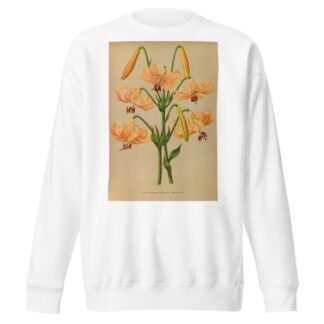 Lilium Testaceum by Arentina Hendrica Arendsen Sweatshirt