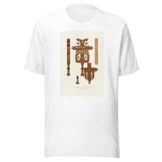 Starinnye dereviannye kresty by Fedor Grigoryevich Solntsev T-Shirt