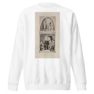 Première Communion du Saint Le Saint renonce à sa famille et by William Haussoullier Sweatshirt