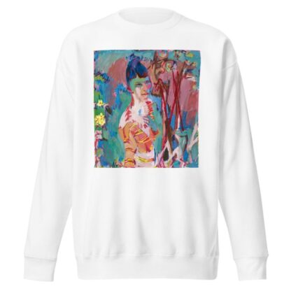 Bust Of A Coloured Girl by Albert Müller Sweatshirt