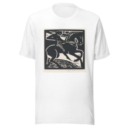 Ruiter op een paard by Henri Jonas T-Shirt