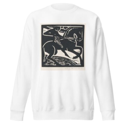 Ruiter op een paard by Henri Jonas Sweatshirt