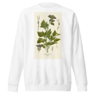 Ageratum Coeruleum by Edward Step Sweatshirt