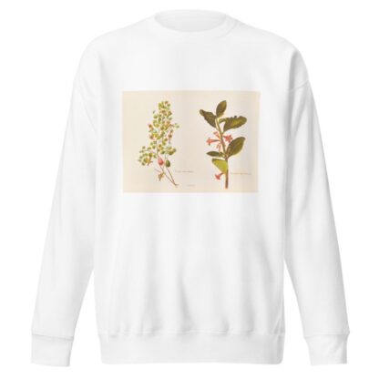 Fushia Procumbens by Georgina Burne Hetley Sweatshirt