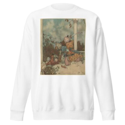 They overtook him just as he reached the steps of the main porch by Edmund Dulac Sweatshirt