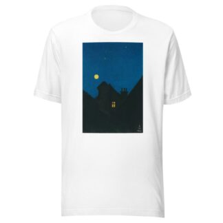 Mondnacht am Murufer in Graz by Wilhelm Thöny T-Shirt