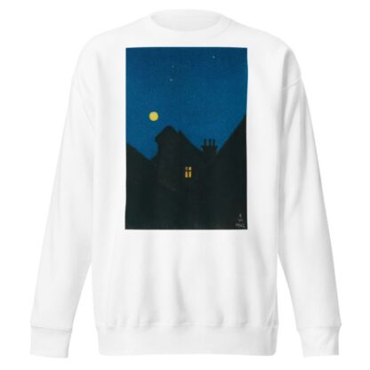 Mondnacht am Murufer in Graz by Wilhelm Thöny Sweatshirt