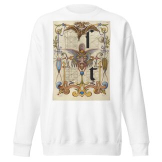 Guide for Constructing the Letters s and t by Joris Hoefnagel Sweatshirt