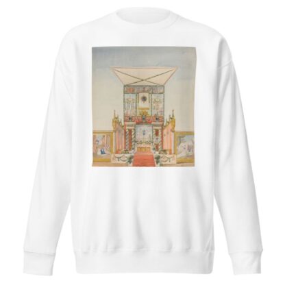 Portable Field Altar for Charles X by Alexandre Denis Abel de Pujol Sweatshirt